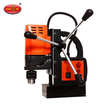 Portable electric magnetic steel plate drill machine